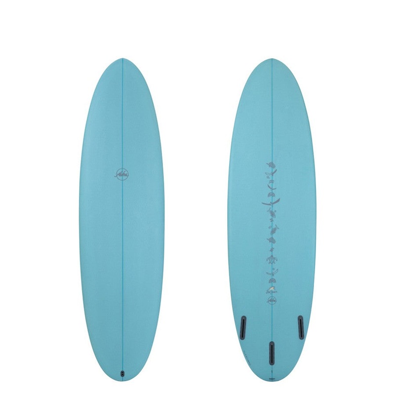 ALOHA Surfboards x Jalaan Peanut 6’2 (PU) Aqua – Futures
