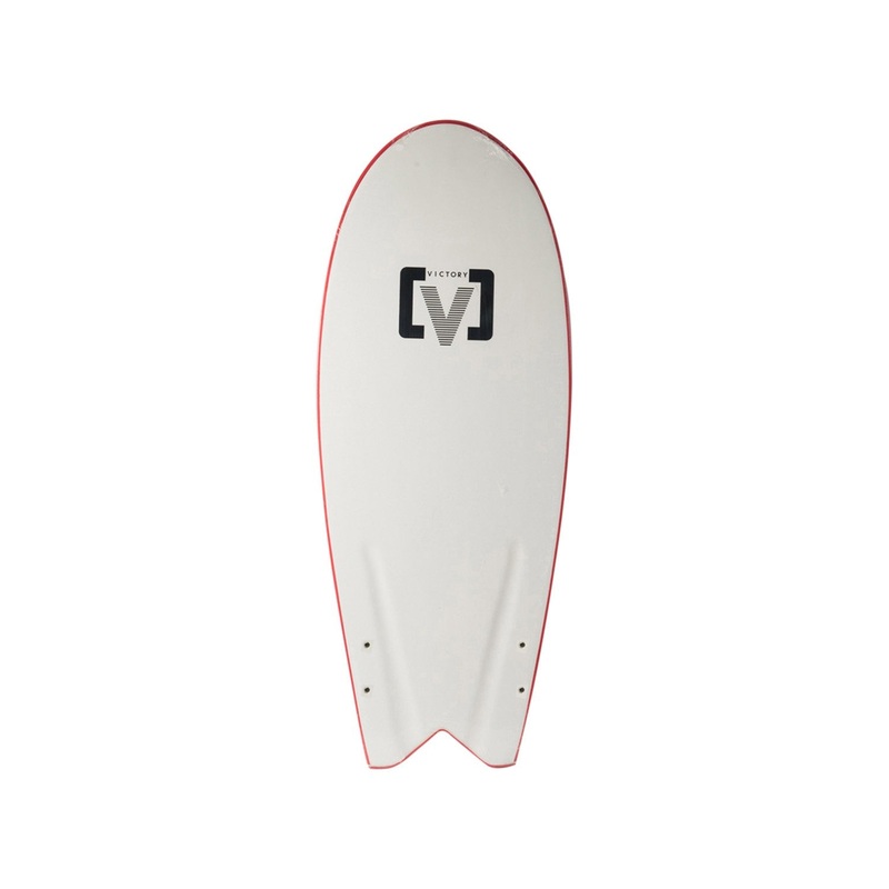 VICTORY – EPS Softboard – Planche de surf en Mousse – Torpedo 4’7 – Red