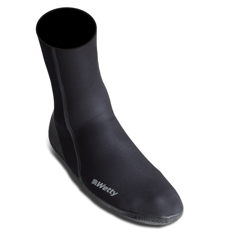 WETTY – Chaussons Neoprene surf – Barefoot – 5mm – Black