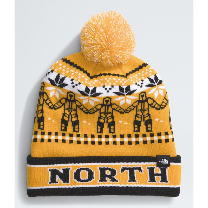 The North Face Ski Tuke|Summit Gold Him Suit Jacquard|Gardenia White / TNF Black