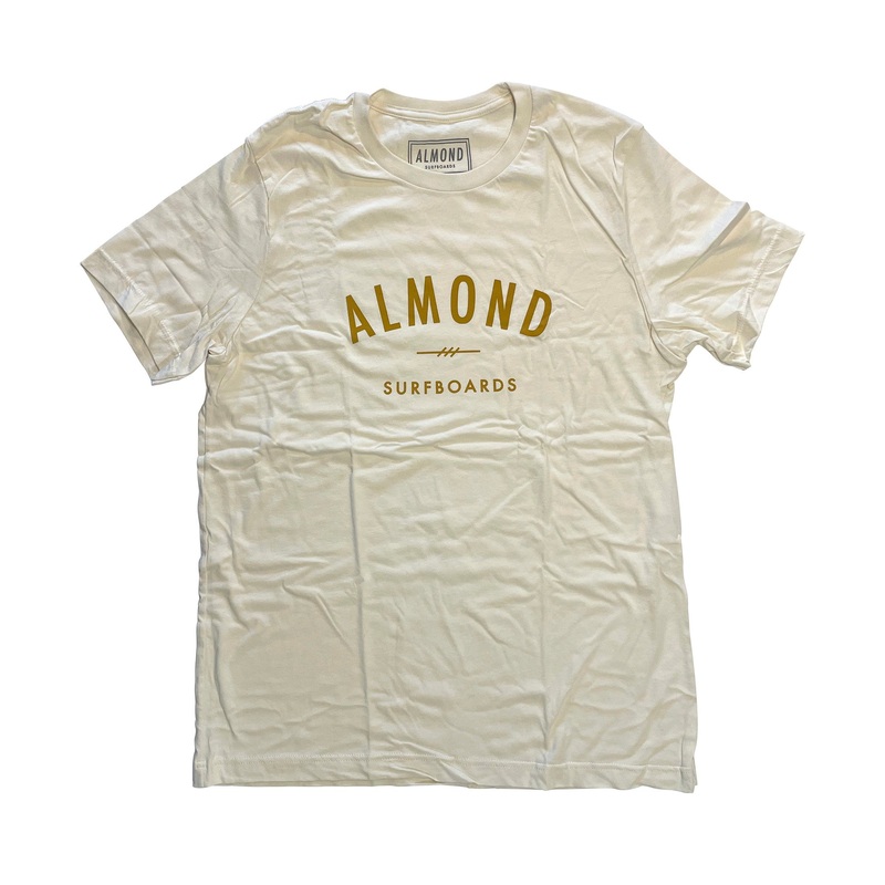 ALMOND Surfboards – Arc Tee – Natural