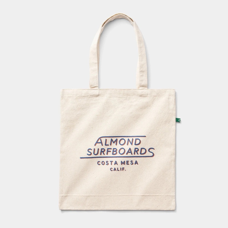ALMOND Surfboards – Costa Mesa Tote Bag – Natural