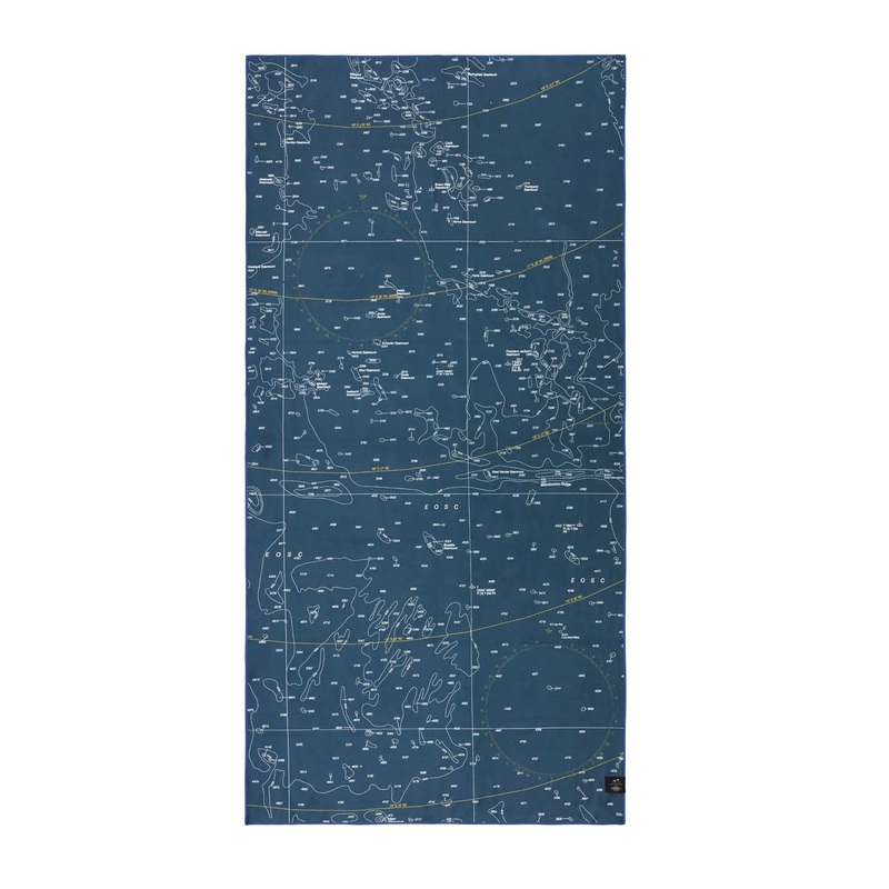 ALMOND x SLOWTIDE – Serviette de plage Quick Dry Towel – Navy