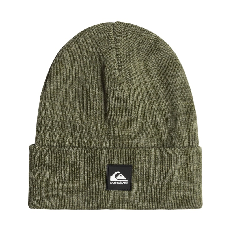 Quiksilver Brigade Beanie|True Black|Sea Spray