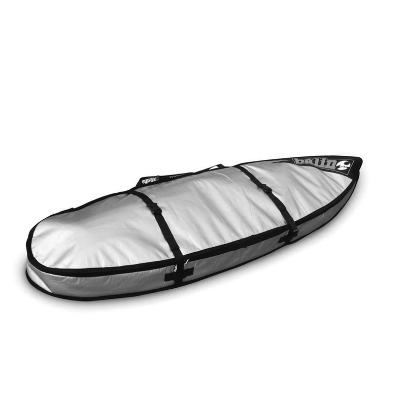 BALIN – Double housse de surf 2 planches – UTE – Shortboard 10mm – Grey