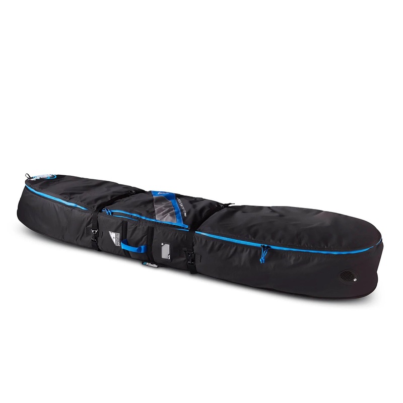 BALIN – Housse Voyage 1-3 planches – Multi Bulky Longboard, Fish & Hybrid 10mm – Black / Blue