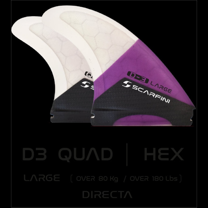 SCARFINI – DIRECTA CARBON Quad – Taille L (Futures)