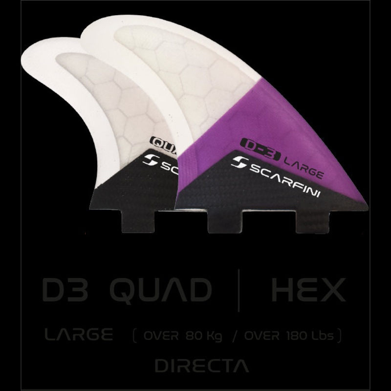 SCARFINI – EQUILIBRIUM CARBON Quad – Taille L (FCS)