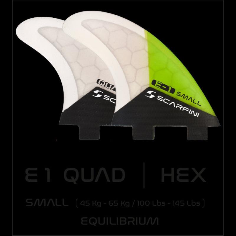 SCARFINI – EQUILIBRIUM CARBON QUAD – Taille S (FCS)