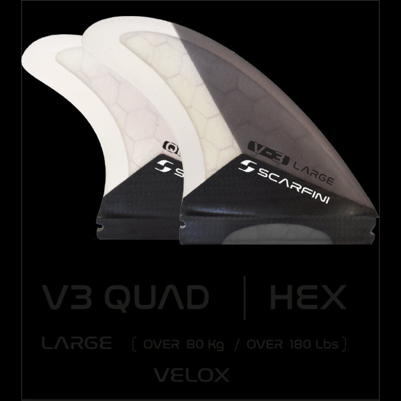 SCARFINI – VELOX CARBON Quad – Taille L (Futures)