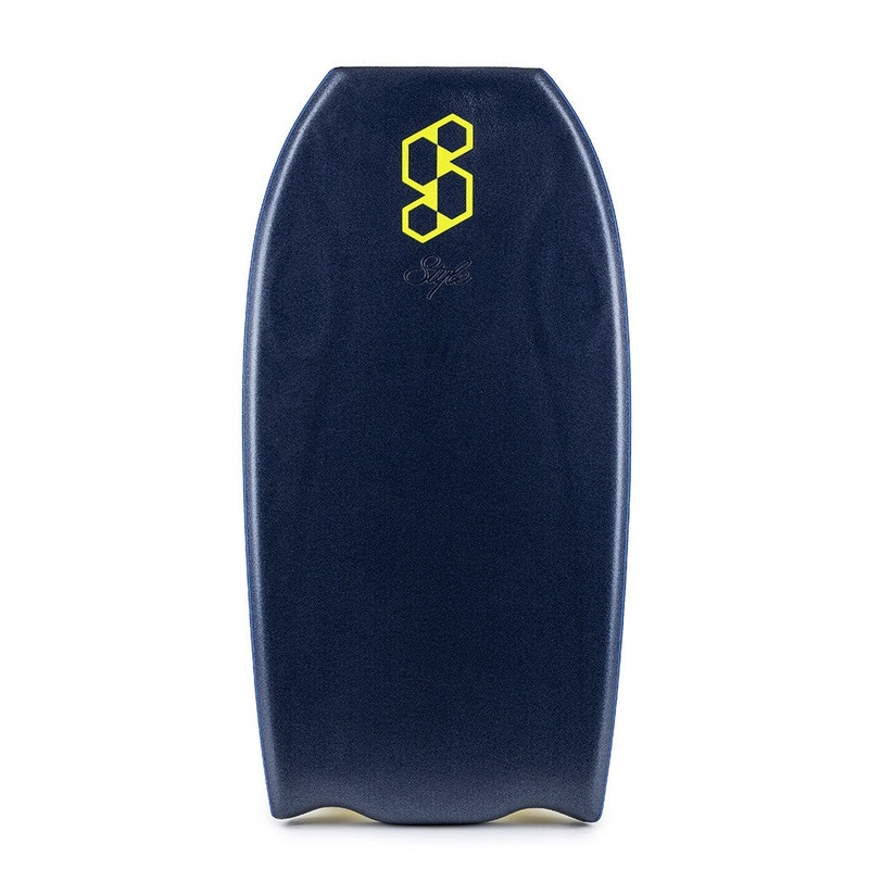 Science Bodyboard – Style LTD Flat Bat F4 PP – Midnight Blue / Yellow