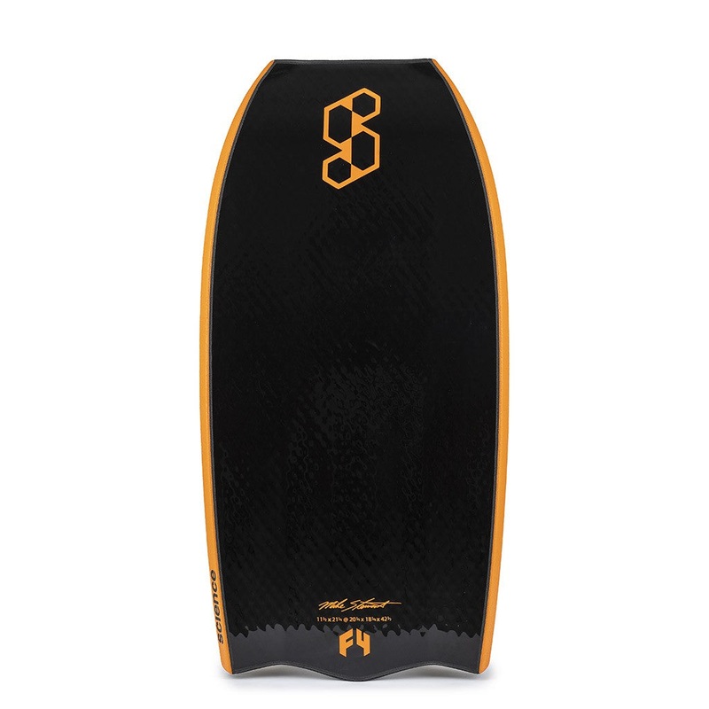 Science Bodyboard – Tanner LTD PP Delta Quad Vent F4 – Black / Black