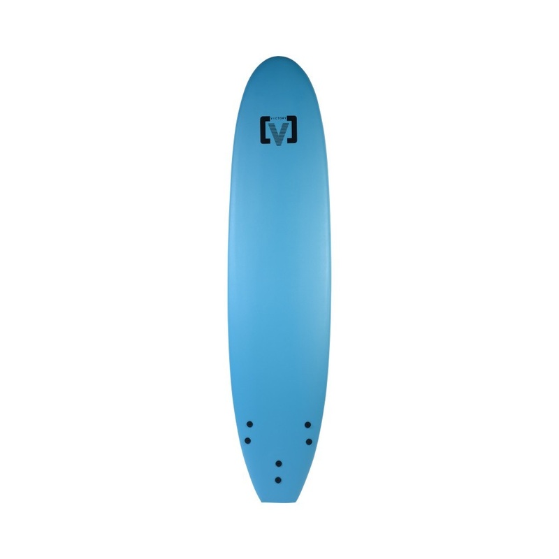 VICTORY – EPS Softboard – Planche de surf en Mousse – Malibu High Volume 8’0 – Blue