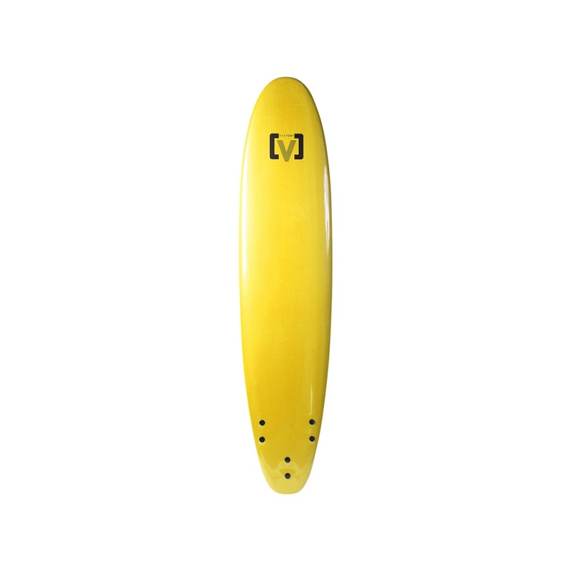 VICTORY – EPS Softboard – Planche de surf en mousse – Malibu High Volume 8’0 – Yellow