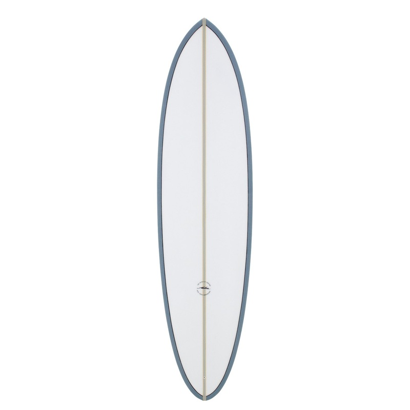 ALOHA Surfboards – EZ Mid 7’2 (PU) PVCP Futures – Steel