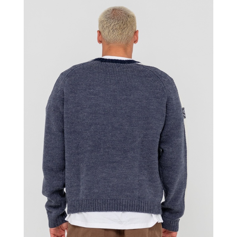 Rusty Fishermans Boxy Crew Knit