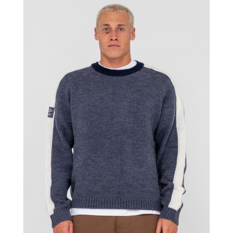 Rusty Fishermans Boxy Crew Knit
