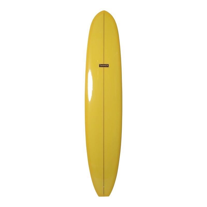 TANNER SURFBOARDS – Tradesman Longboard – 9’6 (PU) – Yellow