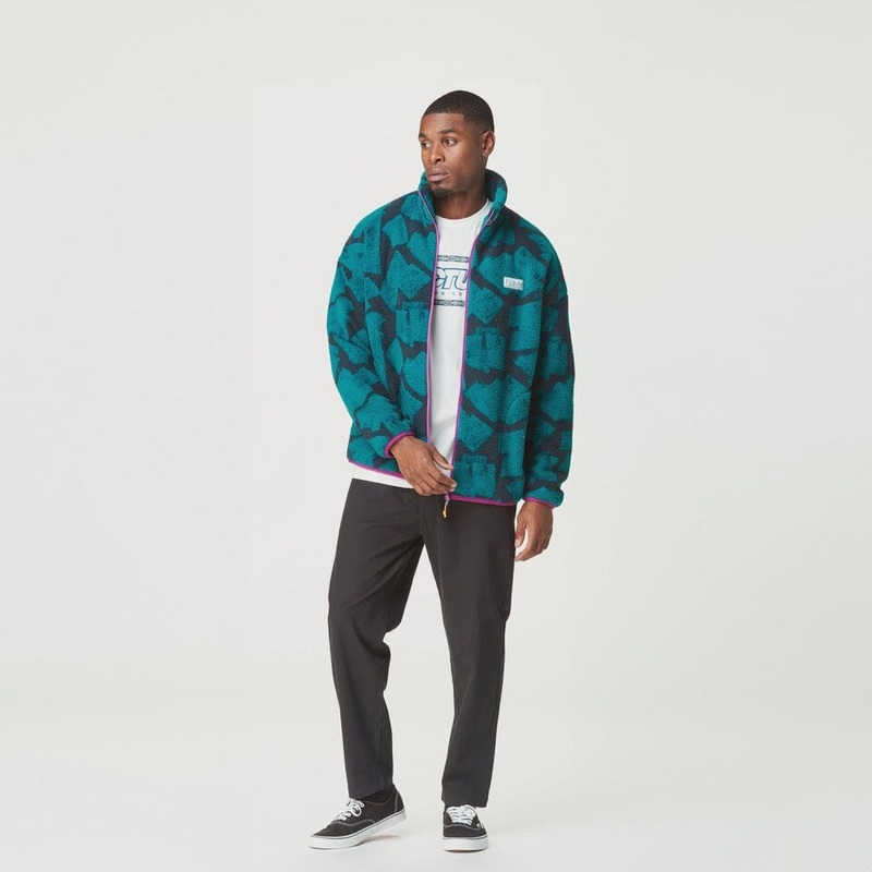 Picture Bremick Zip Fleece|Brush Print|S|M|L|XL