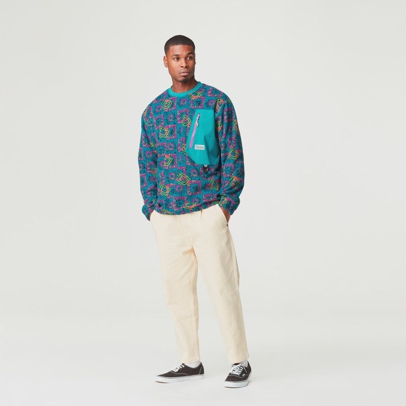 Picture Kivaro Fleece Crew|Fizzy Print|S|M|L|XL