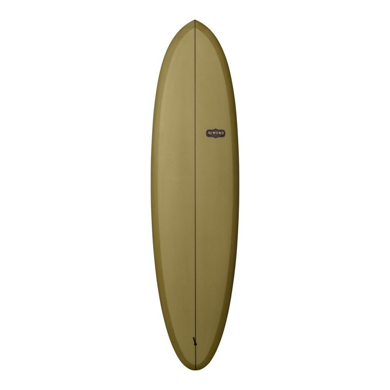 ALMOND Surfboards – Pleasant Pheasant 7’0 (PU) – Dark Khaki