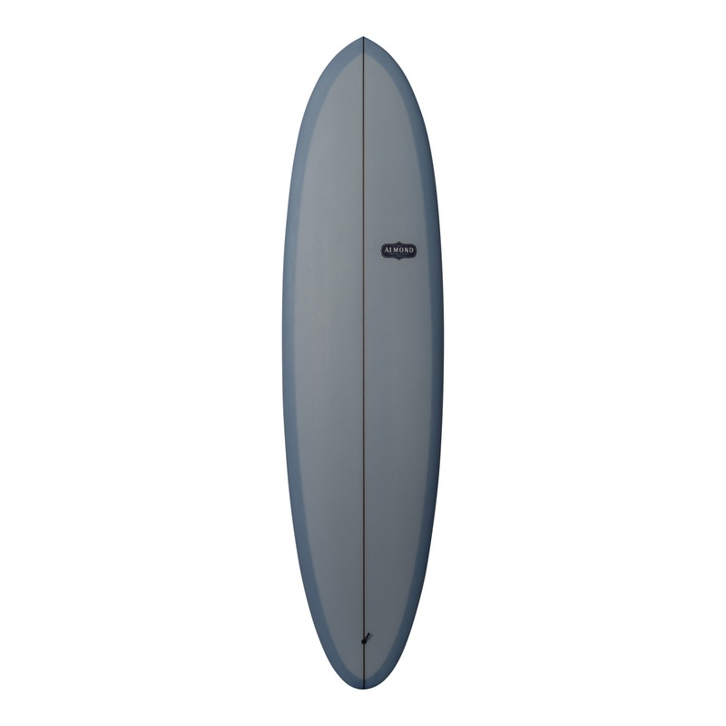 ALMOND Surfboards – Pleasant Pheasant 7’4 (PU) – Steel Blue