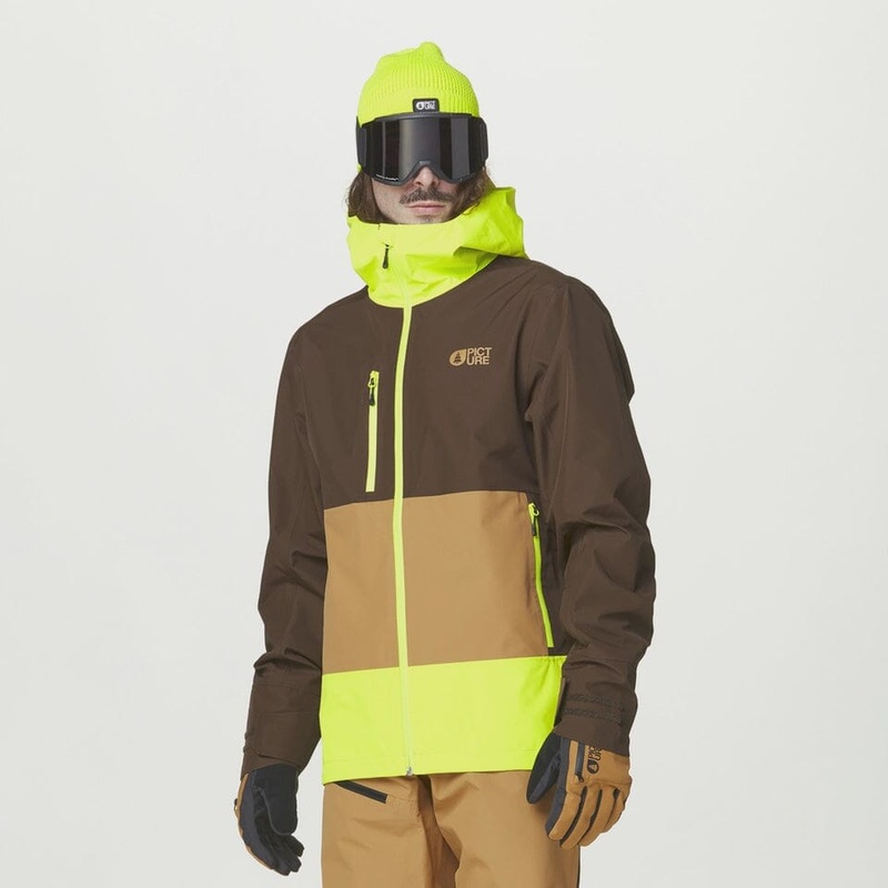 Picture Broader 3L Jacket|Shadow Pdrsa Pine Black|Chicory Brown Acid|Black Chocolate|S|M|L|XL