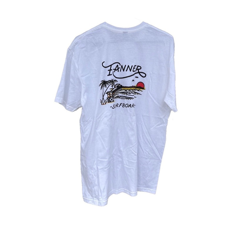 TANNER – T-shirt Pier Bowl – White