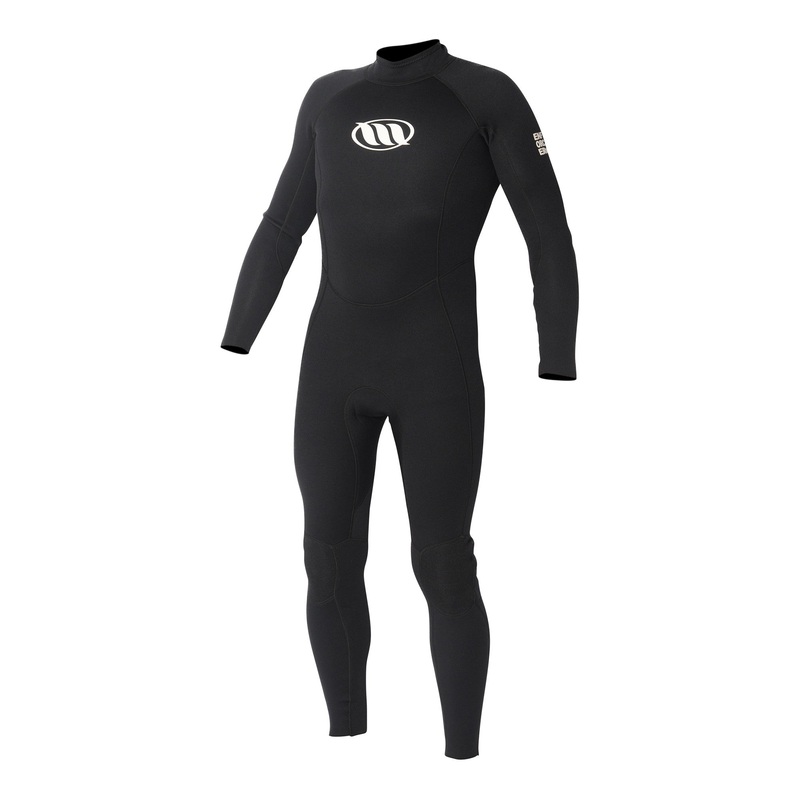 WEST – Combinaison surf Men ENFORCER – 3/2mm Flatlock Backzip – Black