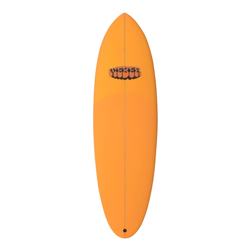 WEBER SURFBOARDS – Easy Rider 6’0 – Orange
