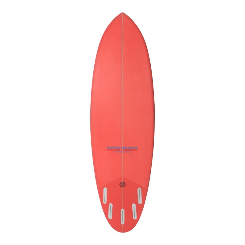 WEBER SURFBOARDS – Easy Rider 6’0 – Red