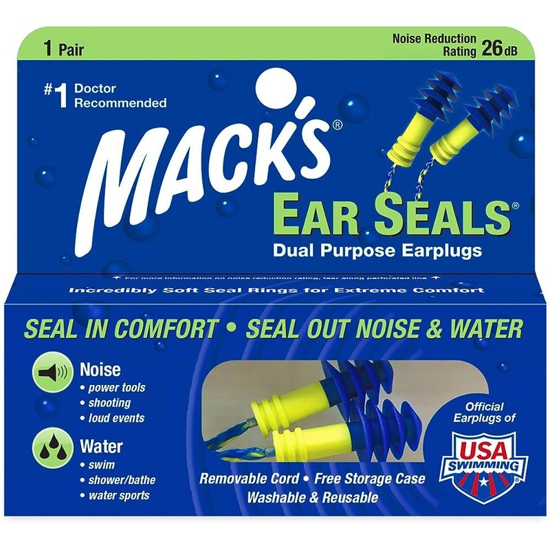 MACK’S EARPLUGS – Ear Seals – 1 Paire