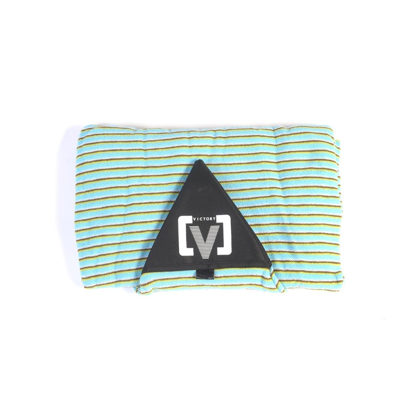 VICTORY – Housse Chaussette Surf – Shortboard – 6’3 – Green / Brown