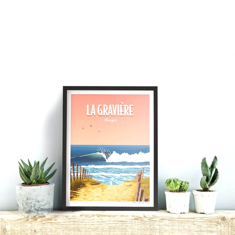 AWESOME MAPS – Poster – La gravire