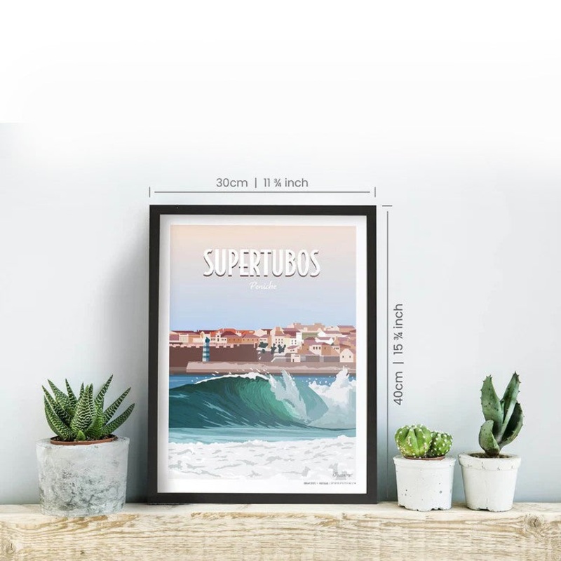 AWESOME MAPS – Poster – Supertubos