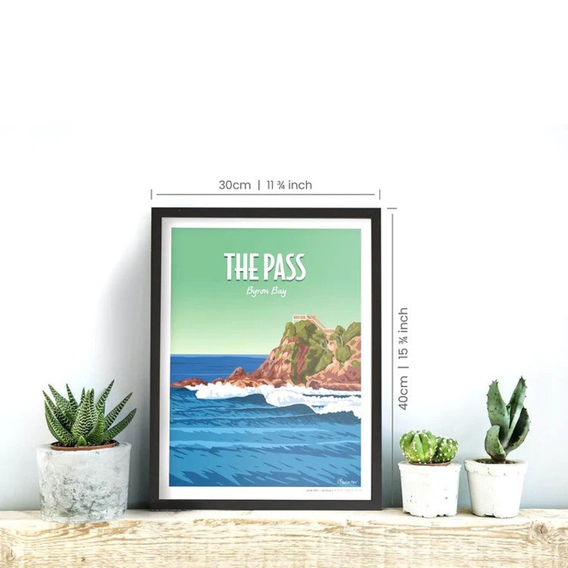 AWESOME MAPS – Poster – The Pass