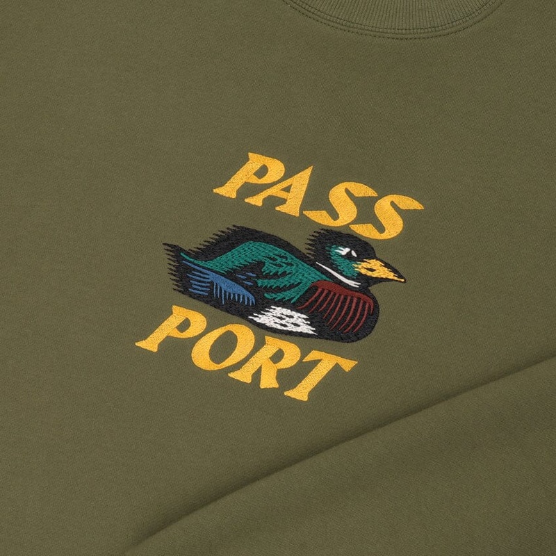 Passport Fast Duck Sweater|Olive|S|M|L|XL