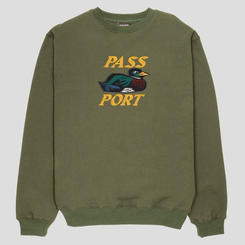 Passport Fast Duck Sweater|Olive|S|M|L|XL