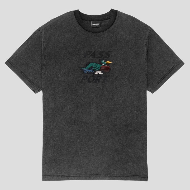 Passport Fast Duck T-Shirt|Black Acid|S|M|L|XL