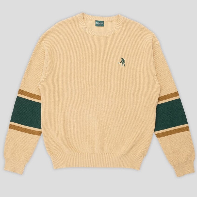 Passport Organic Cotton Stripe Knit Sweater