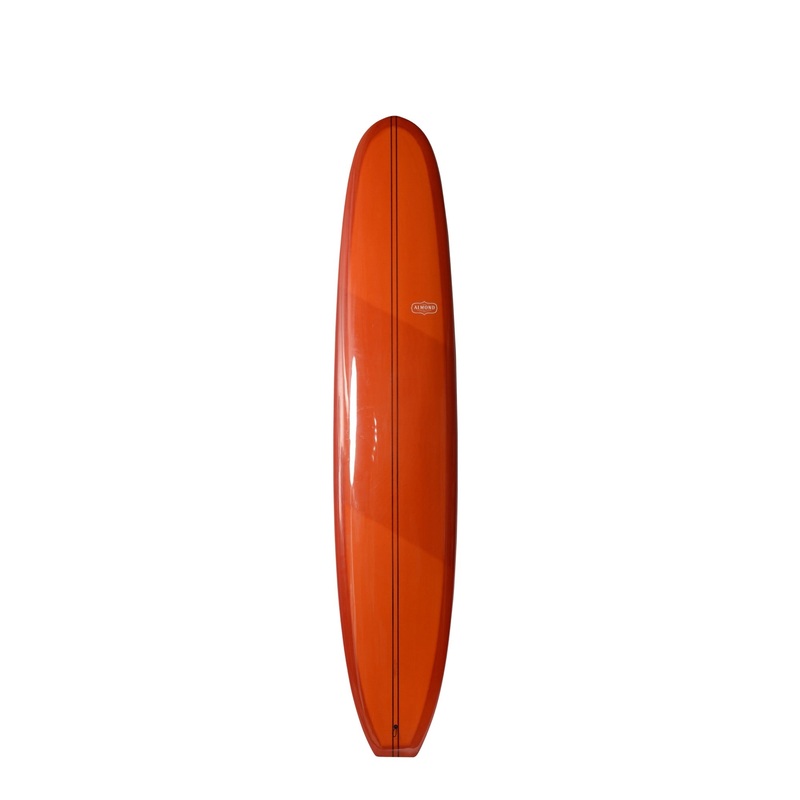 ALMOND – Logistic 9’8 (PU) – Burnt Orange Resin Tint