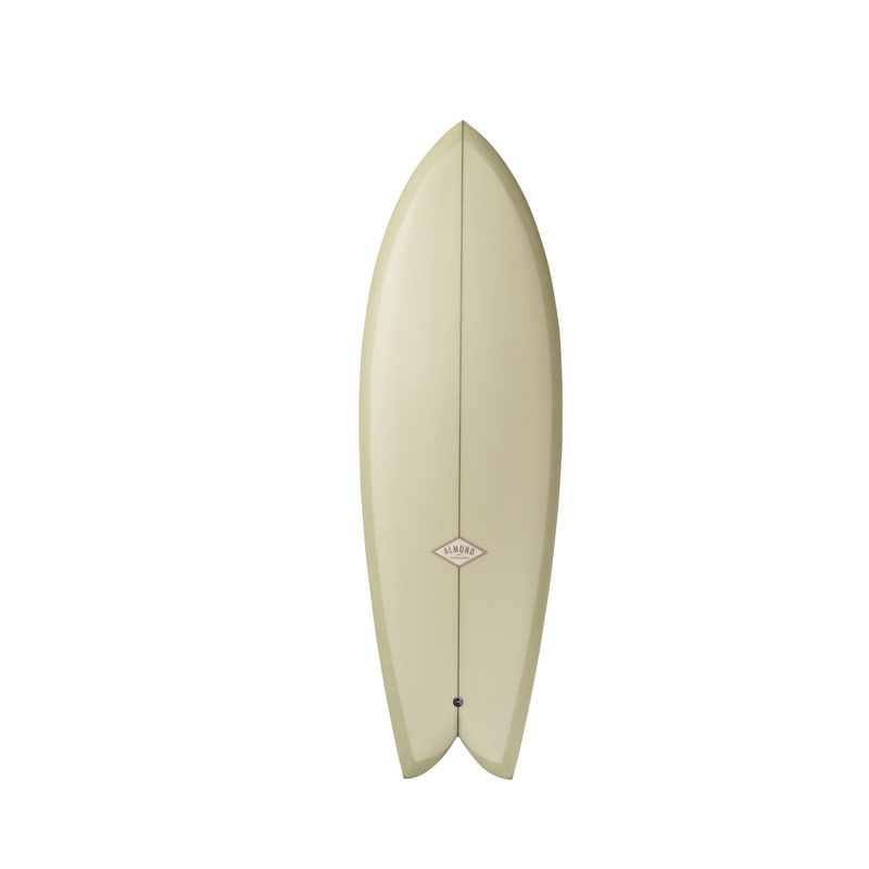 ALMOND – Sandia Fish 5’8 (PU) – Khaki Tint