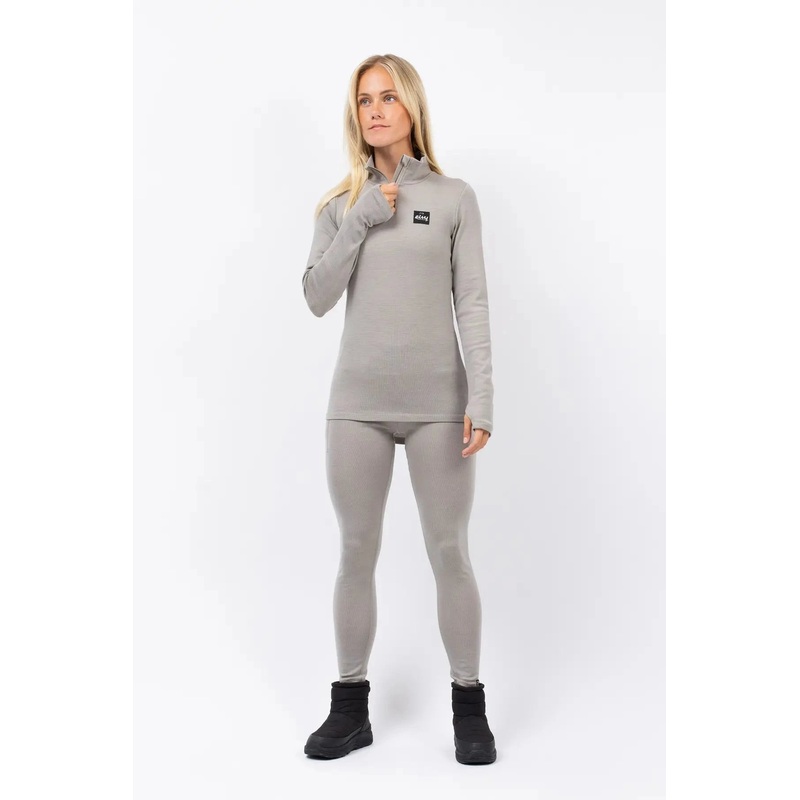 Eivy Journey Wool Rib Top|Faded Oak|M|L|XL|S