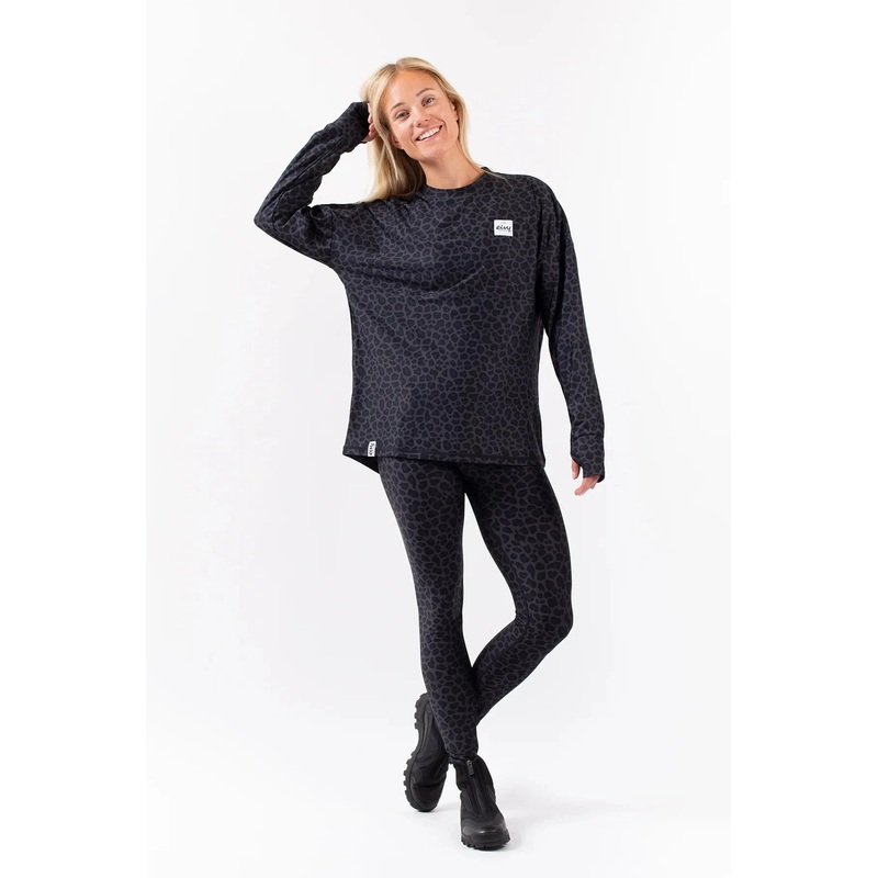 Eivy Pocket Tights|Black Leopard|M|L|XL|S