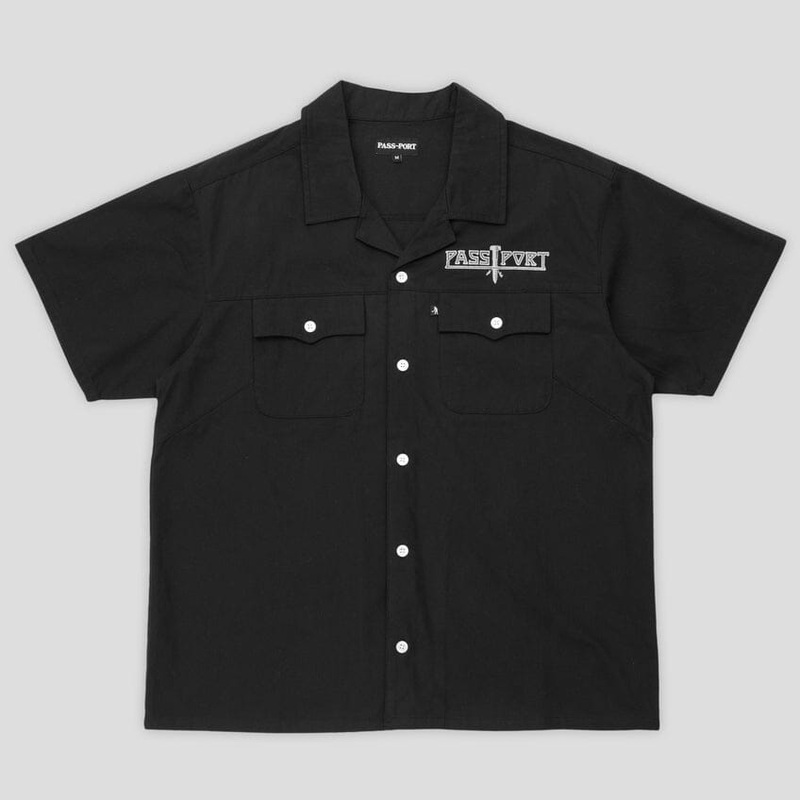 Passport Screwed Casual Shirt|Black|M|L|XL