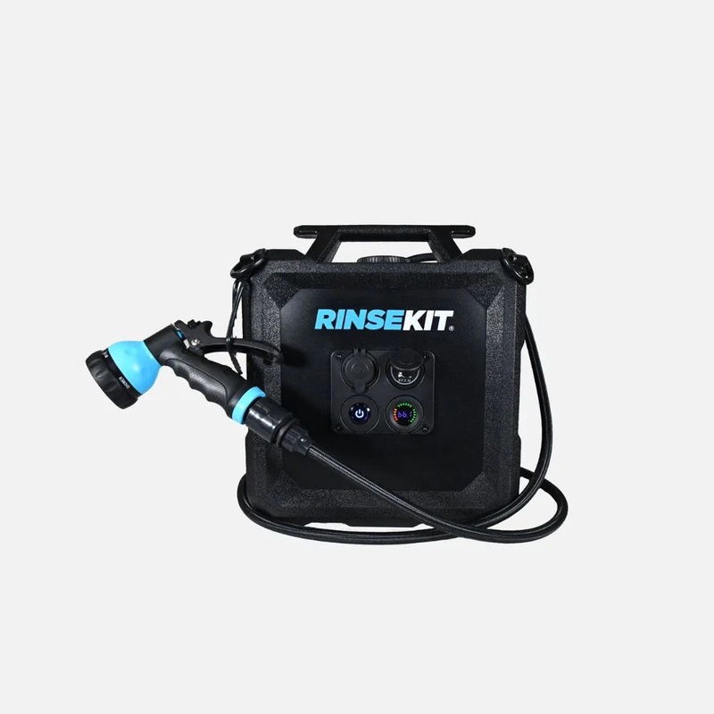 RINSEKIT CUBE – Douche portable autonome (avec Batterie) – Black