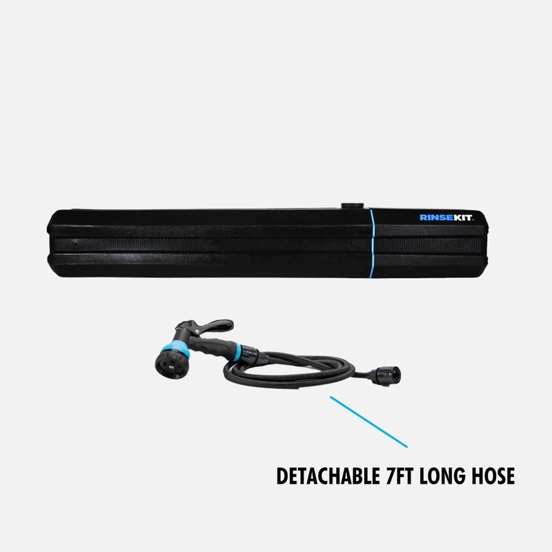 RINSEKIT RACK – Douche portable autonome (avec Batterie) – Black