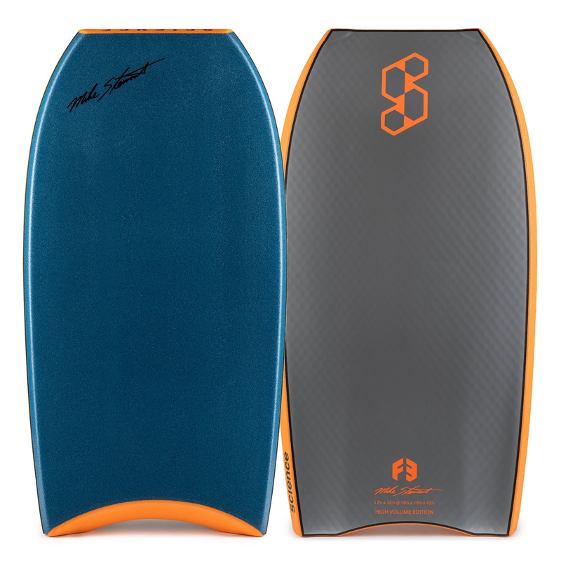 Science Bodyboard – Style Loaded F3 Hi Volume PP – Deep Sea Green / Silver