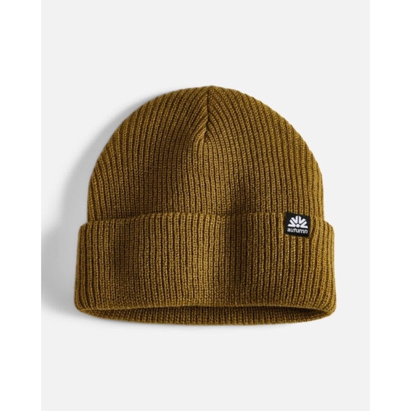 Autumn Simple Beanie|Black|Fir|Khaki|Snake Eye|Stone Grey|White