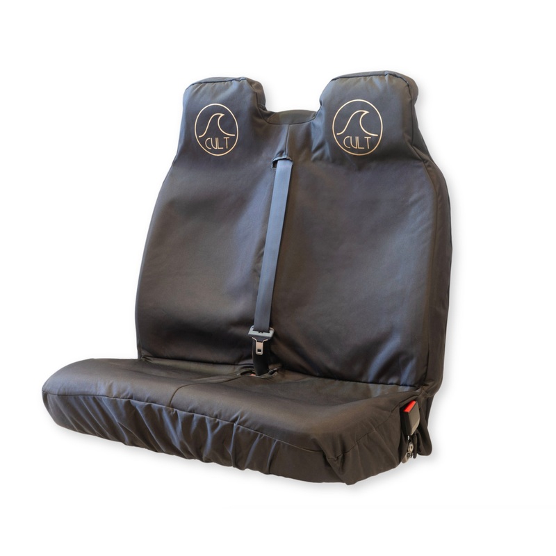 CULT – Housse protection banquette van – Double – Black